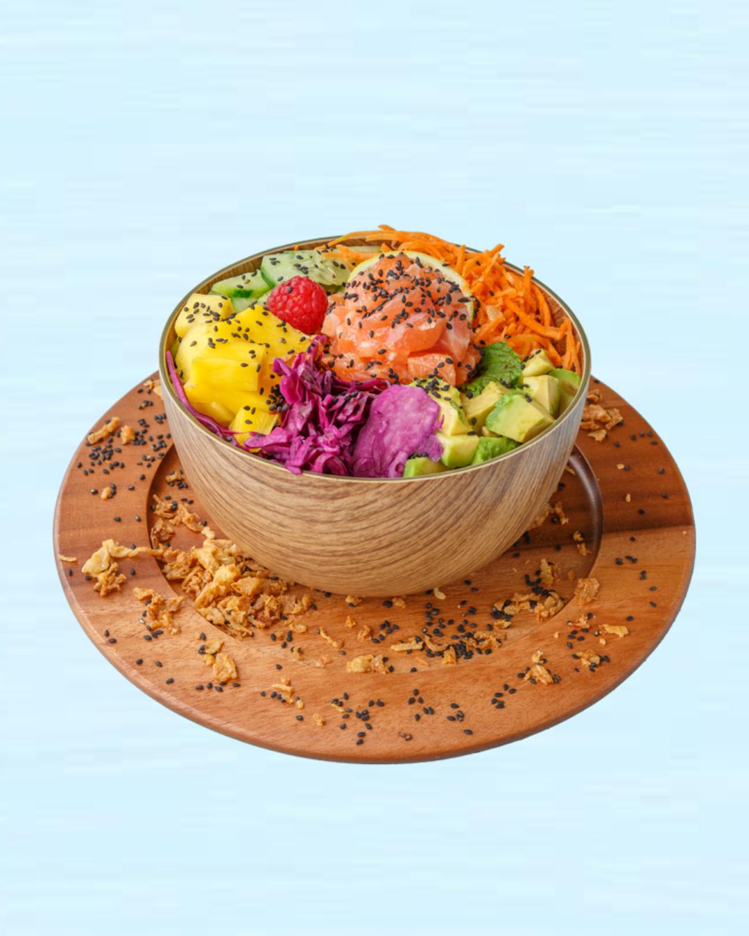 Poké Saumon Mariné (LARGE)